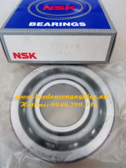 VÒNG BI NSK,BẠC ĐẠN NSK,VÒNG BI 7306A,BẠC ĐẠN 7306A,VÒNG BI 7306AW,BẠC ĐẠN 7306AW