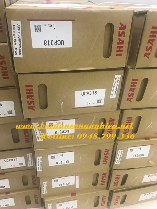 GỐI ĐỠ - VÒNG BI UCP318 ASAHI