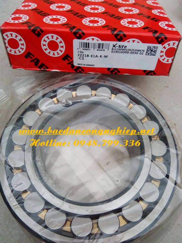 VÒNG BI 22218 - BẠC ĐẠN 22218E1AKM - HOTLINE: 0948799336