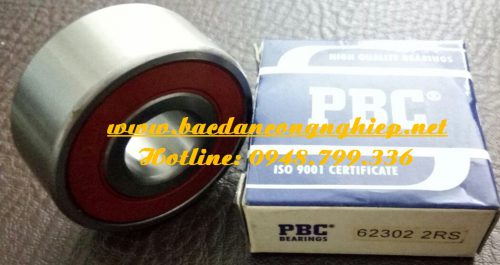 VÒNG BI PBC,BẠC ĐẠN PBC,VÒNG BI 62302 RS,BẠC ĐẠN 62302 RS