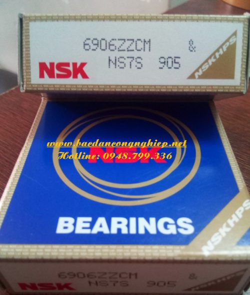 VÒNG BI 6906Z, BẠC ĐẠN 6906Z,VÒNG BI NSK, BẠC ĐẠN NSK