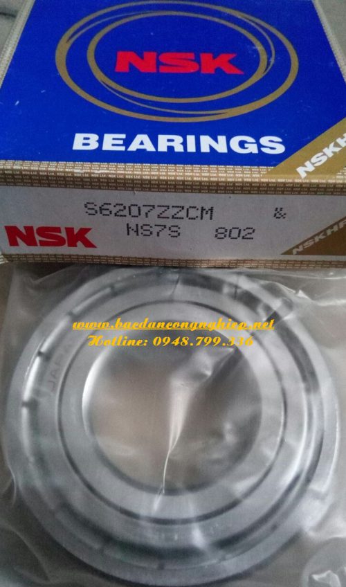 BẠC ĐẠN INOX 6207